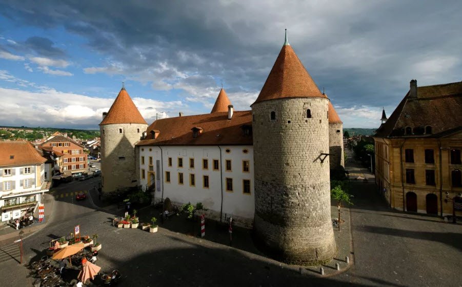 Château d’Yverdon-les-Bains, Yverdon-les-Bains, Switzerland, Switzerland